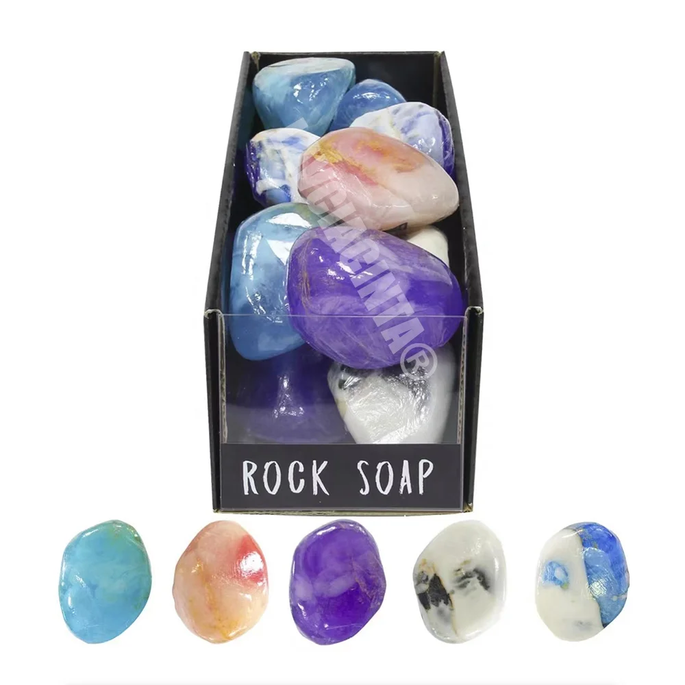 Excellent Factory Low Price Direct Sale All Colors Stone Shape Stone Soap Can Clean Face and Body