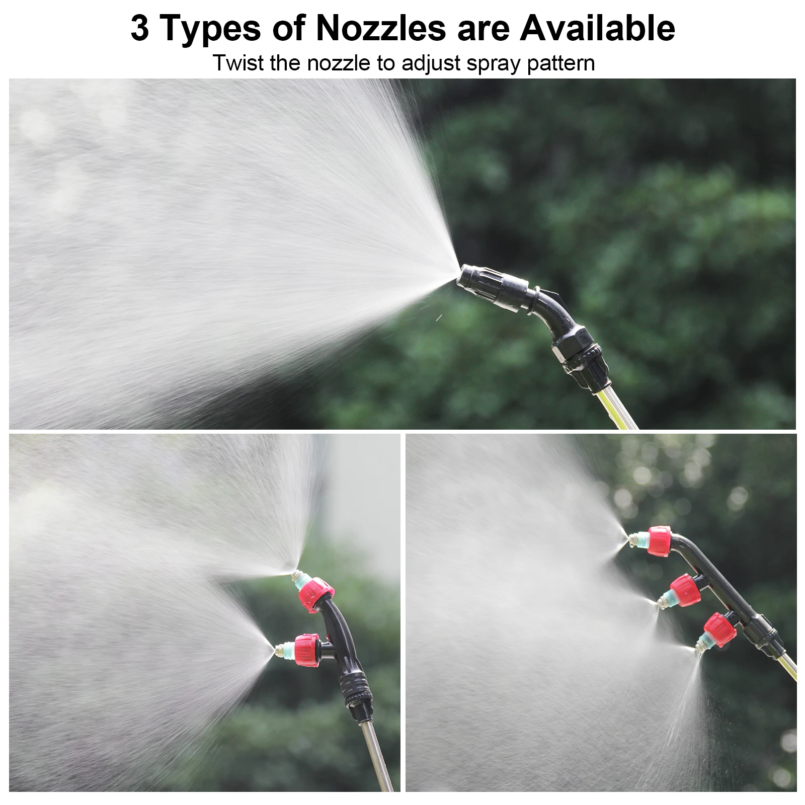 Agricultural Pressure Visible Water Level Line Sprayer 12L 16L Cordless Battery Electric Water Bottle Agricultural Plastic One-b