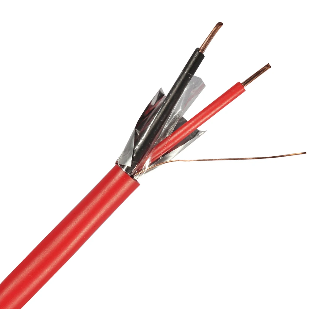Manufacturer Heat Fire Cable Ph30 Ph120 Fire Resistant Cable Two Core 2core 4core Unshielded Screened Fire Rated Alarm Cable