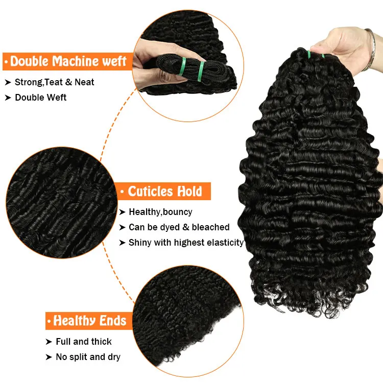 FH wholesale raw burmese curl cabelos human hair unprocessed pixie curl  vietnamese human hair burmese curly hair bundles