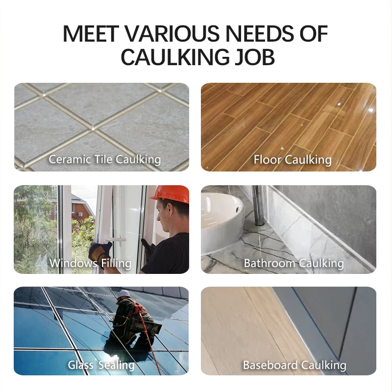 Numax 20V Battery Power Electric Cordless Automatic Sausage Silicone Tube Sealant Adhesive And Caulking Gun