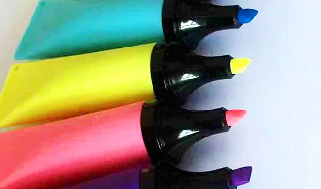 
Custom Logo Promotion Gift Hand Cream Shape Highlighter Pen 