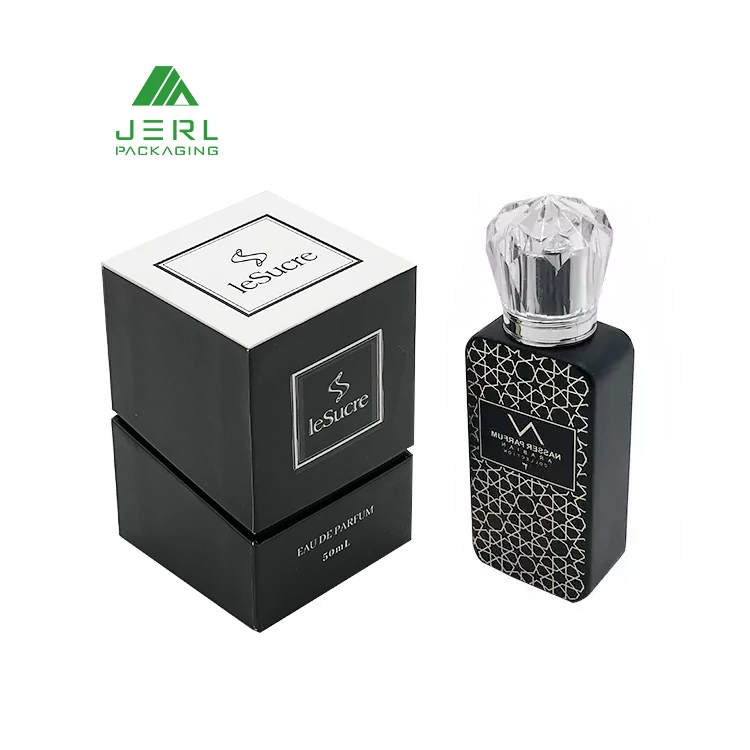 custom small empty luxury perfume bottle with box packaging