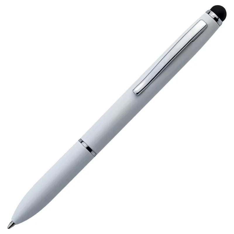 Unique promotional branded touch screen pen custom logo white stylus pen