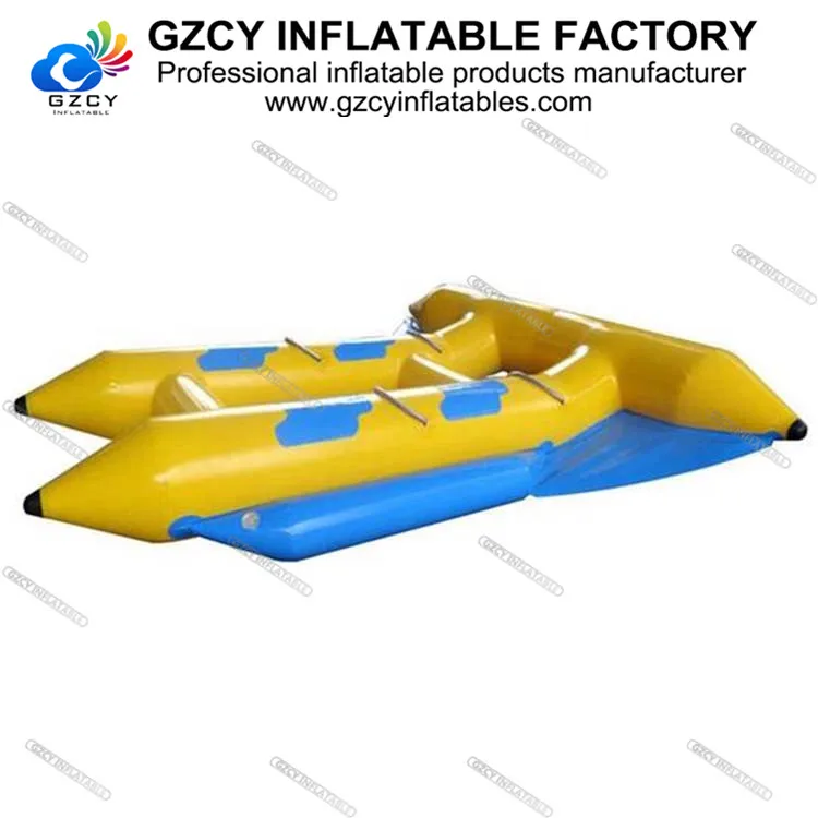 Fly fish at factory price Banana boat tube flying inflatable tube