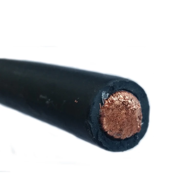 
16mm 50mm 70mm 95mm 120mm 150mm single copper core rubber sheathed welding cable 