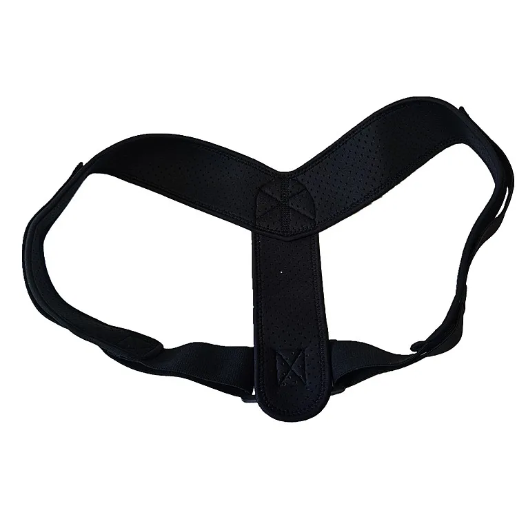 Hot selling private label neoprene adjustable back brace posture corrector
