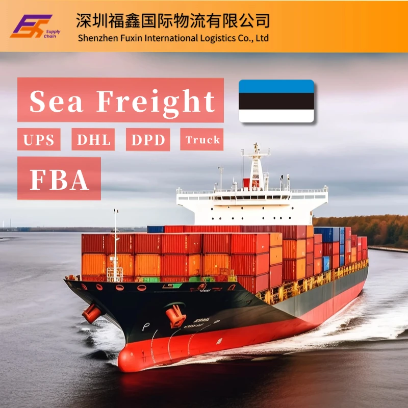 Competitive Air Sea Dhl Cargo Shipping to EE Transport Company Logistic Agent Freight Forwarder