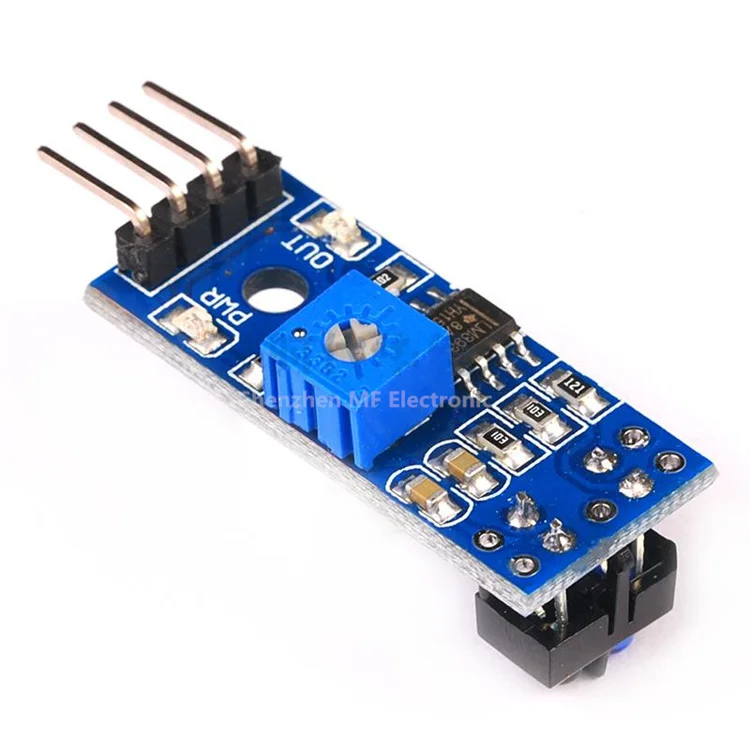 Small Tracking Obstacle Avoidance Infrared Proximity Sensor Module TCRT5000 with Wide Voltage LM393 Comparator