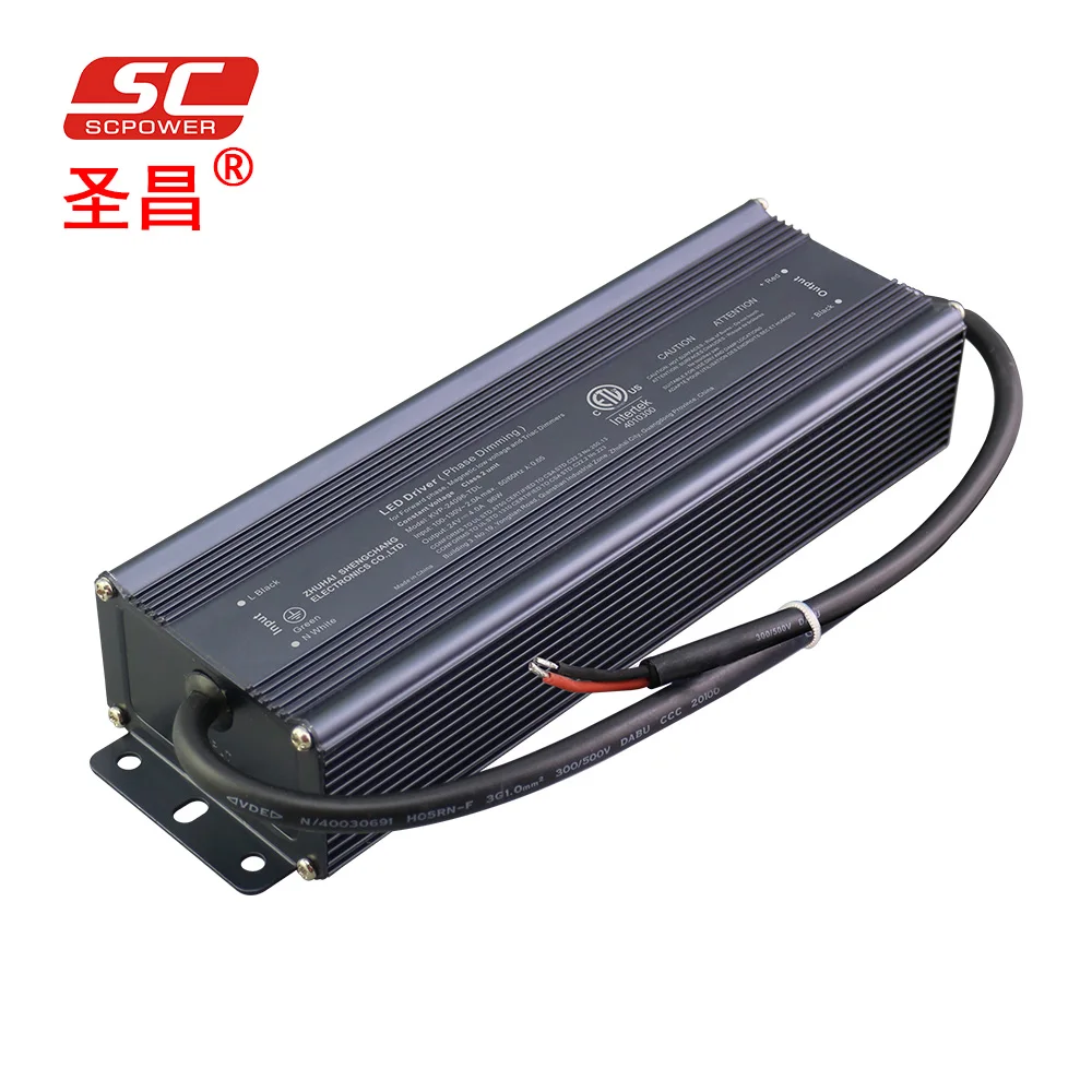 Zhuhai Shengchang Electronics Co Ltd power supply led driver 24v 12v transformer 96w triac dimming lighting accessories