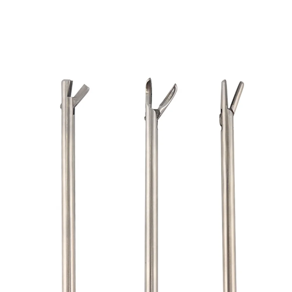 Laparoscopic  curved jaw  Needle holder /straight jaw  Needle holder