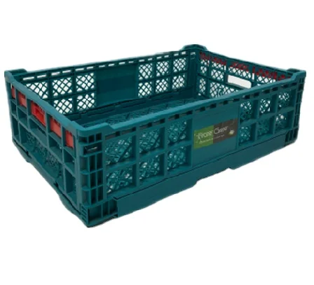 Folding plastic crates turnover boxes for vegetable and fruit storage