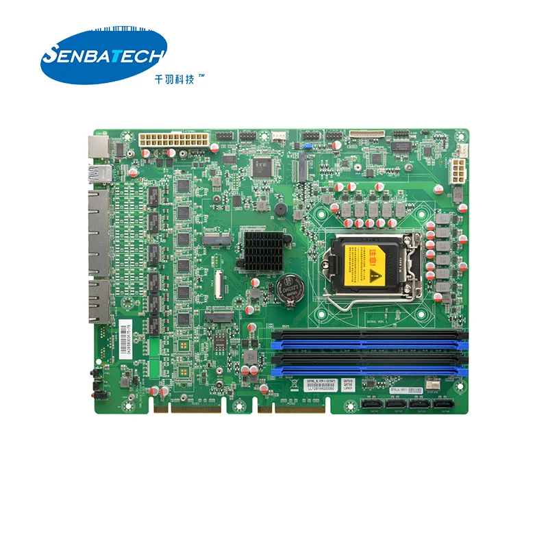Celeron i3/i5/i7/i7 Processor Q570 High-speed chipset Pfsense Router 3200MHz Dual DDR4 WIFI 5G Firewall Motherboard