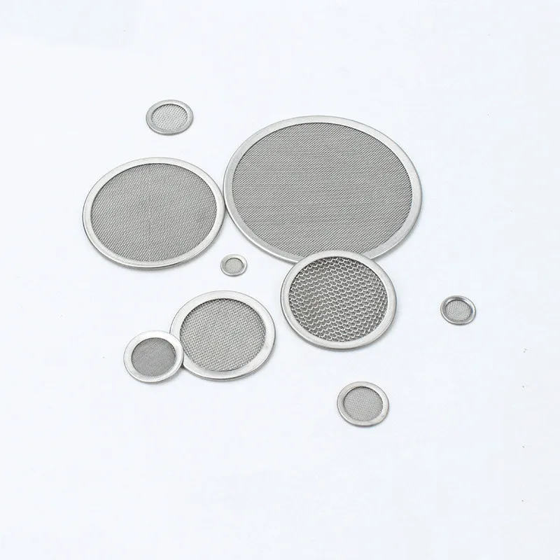 high standard air filter marginate water proof Round stainless steel filter discs