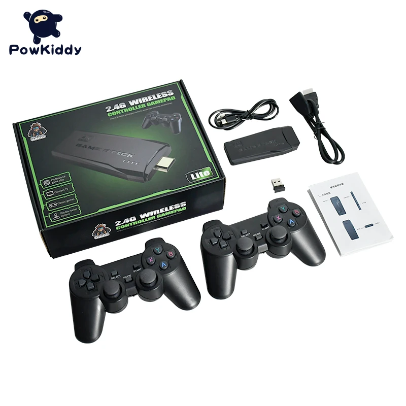 PK-09 M8 4K ТВ игровая консоль Встроенный 10000 ретро-игр с 2 4G беспроводной