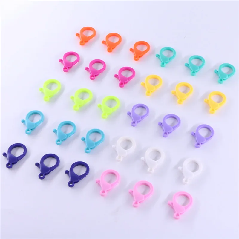 fashion design acrylic candy color plastic lobster buckle