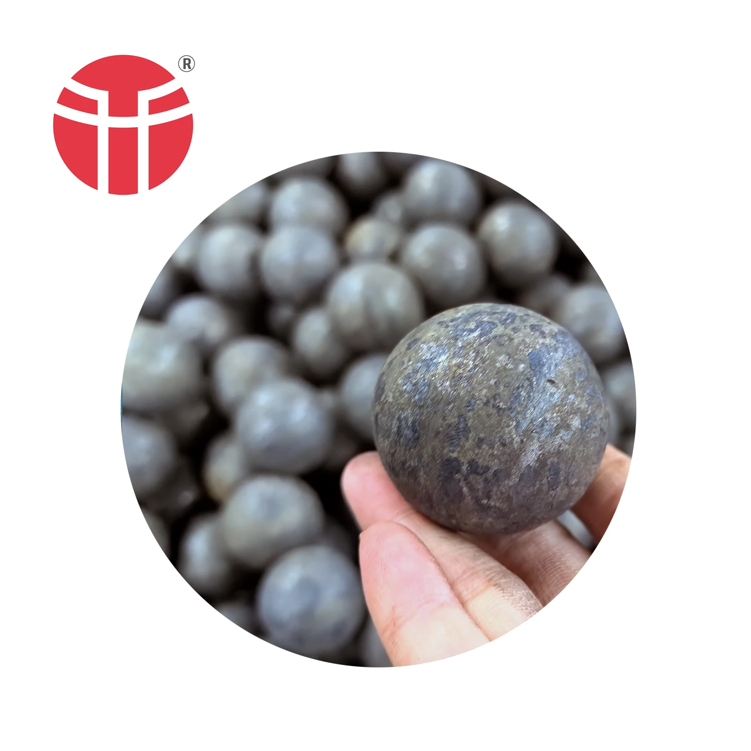 high hardness quality carbon alloy metal forged grinding media steel ball for gold iron mine ore ball mill sale cement plant