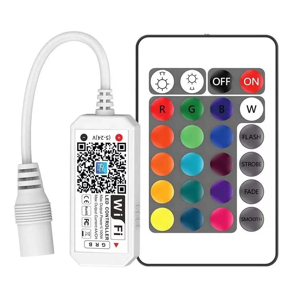 12 В 24 постоянного тока с радиочастотным сигналом 21 ключ для RGBW Luci di Striscia RGB Мини Волшебный дом Wifi 50 м светодиодный пульт дистанционного управления