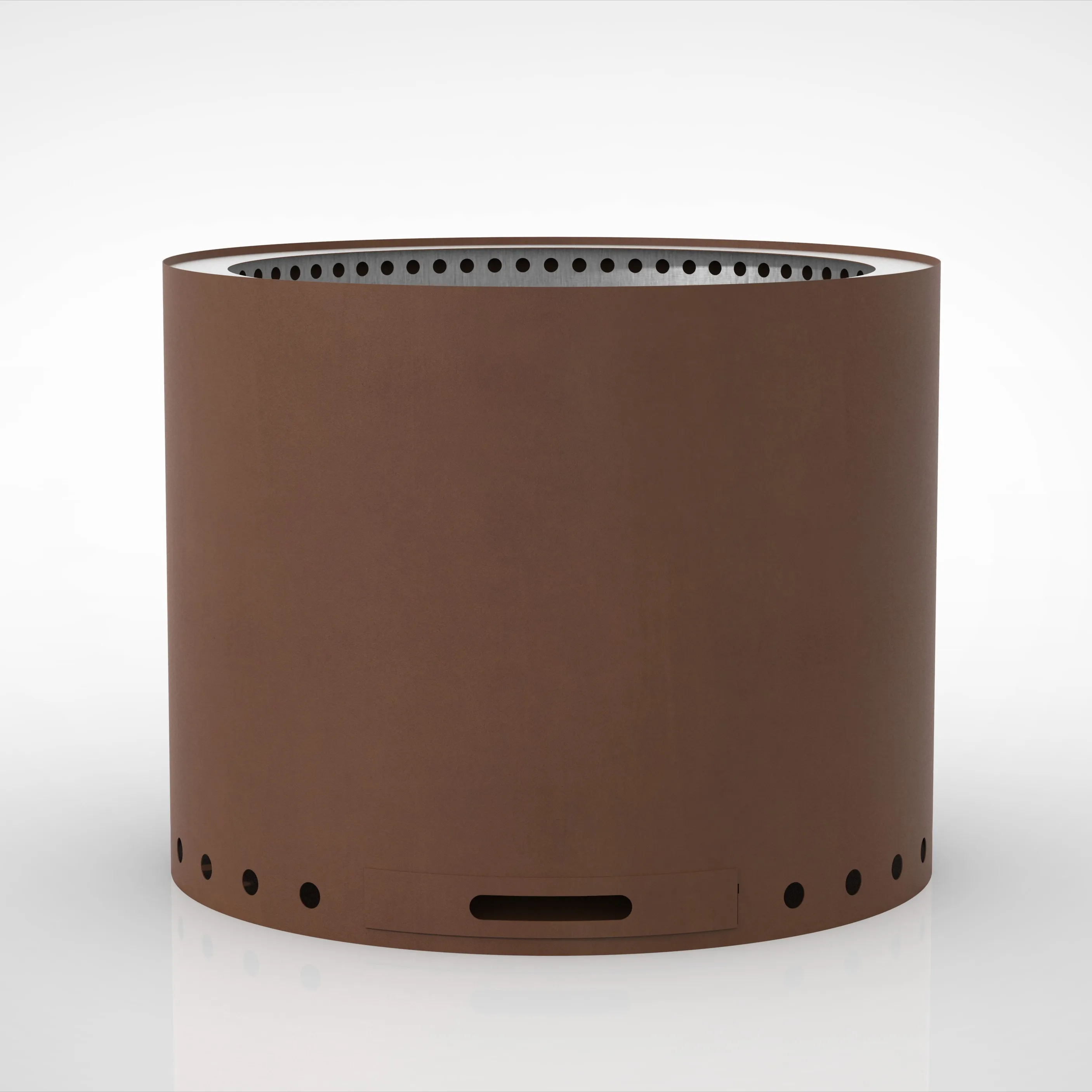 Kingjoy double layer smokeless corten steel charcoal fire pit