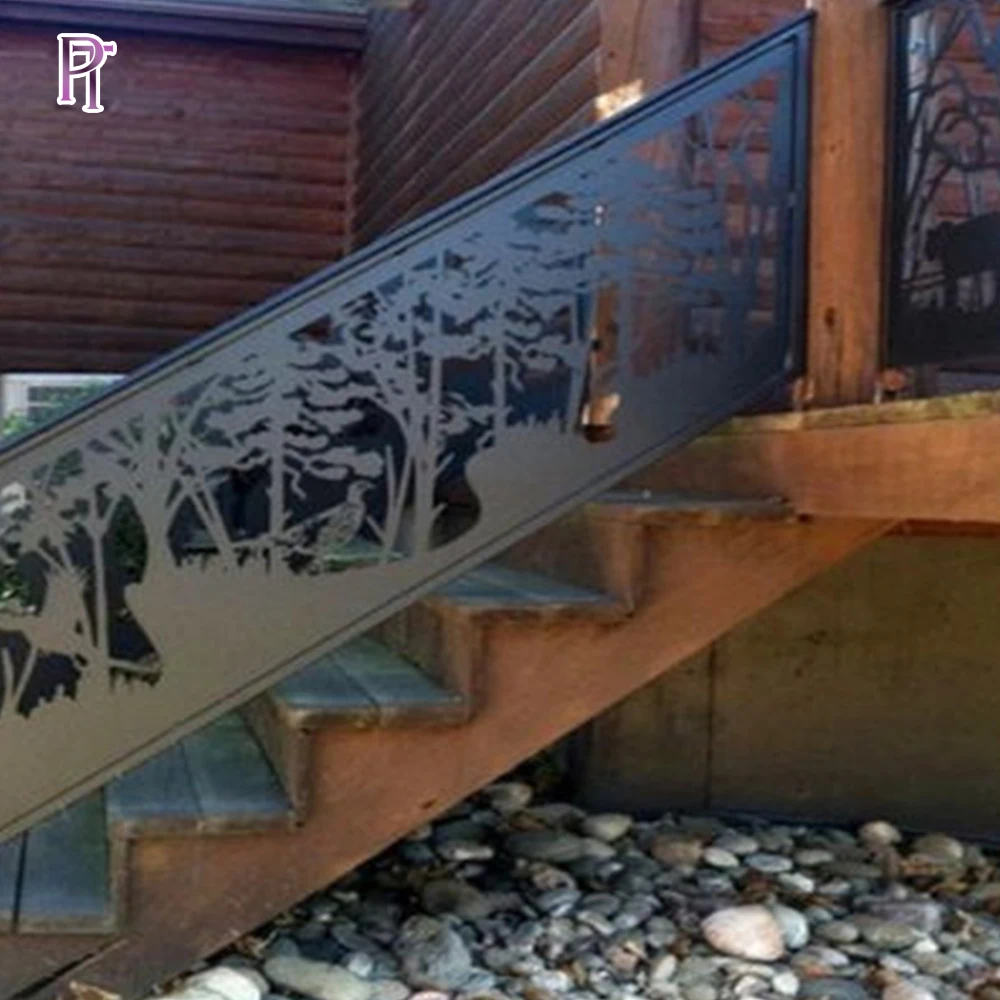 Fancy china stainless steel safety garden 6x8 3d colorbond iron panels for sale material outdoor used pool fencing