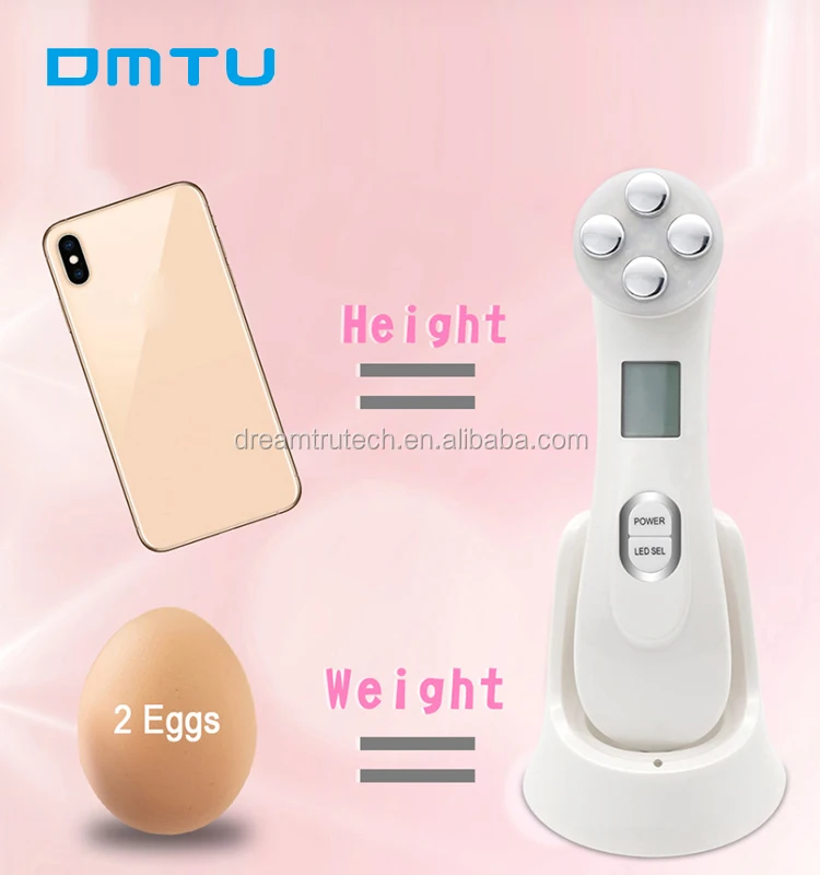 DMTU био лифтинг портативный microcurrent face lift машина