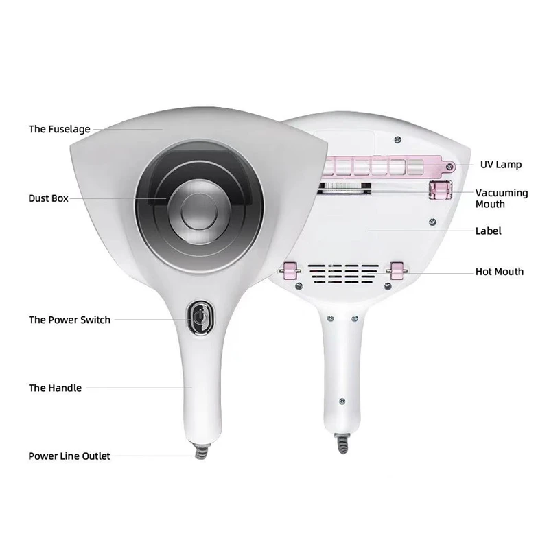 EFSHREE Household Mini Portable Best Suction Vacuum Cleaner For Bed Mattress