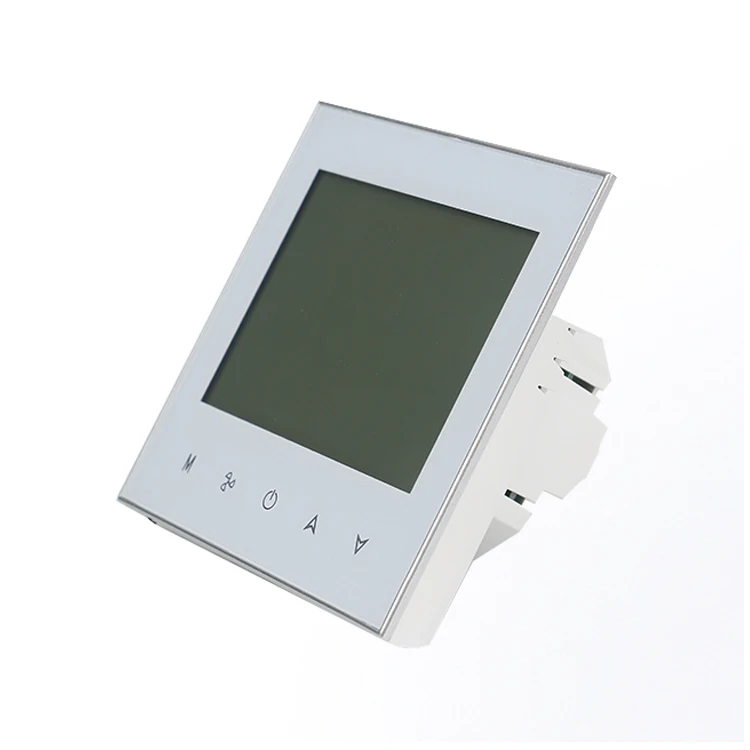 Wireless HVAC Thermostat BMS System Bacnet FCU Thermostat touch Hotel Thermostat Supports Alexa