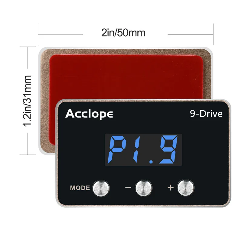 Aftermarket Improve throttle performance Acclope 9 - Drive Electronic Throttle Controller
