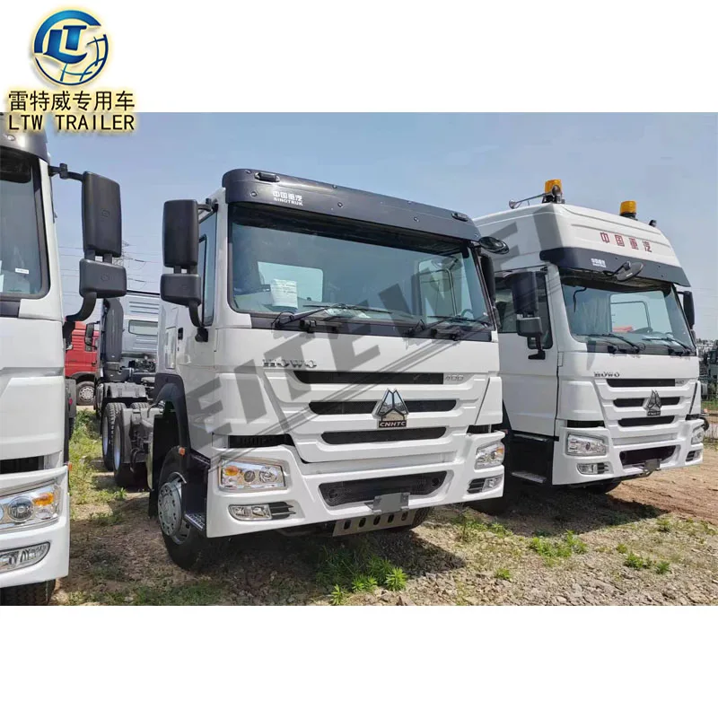 Китай howo 6x4 400hp трактор Головной Грузовик новый дизельный двигатель ручной euro2 трактор для продажи