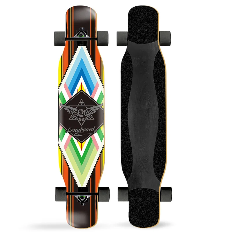 Manufacturer Wholesale Custom Finely Processed Deck Skateboard drop-down Longboard
