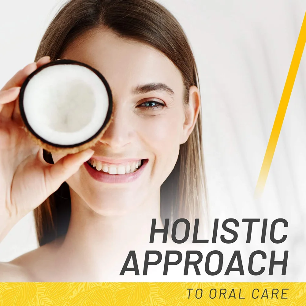 Отбеливающая зубная паста White Glo с кокосовым маслом 150