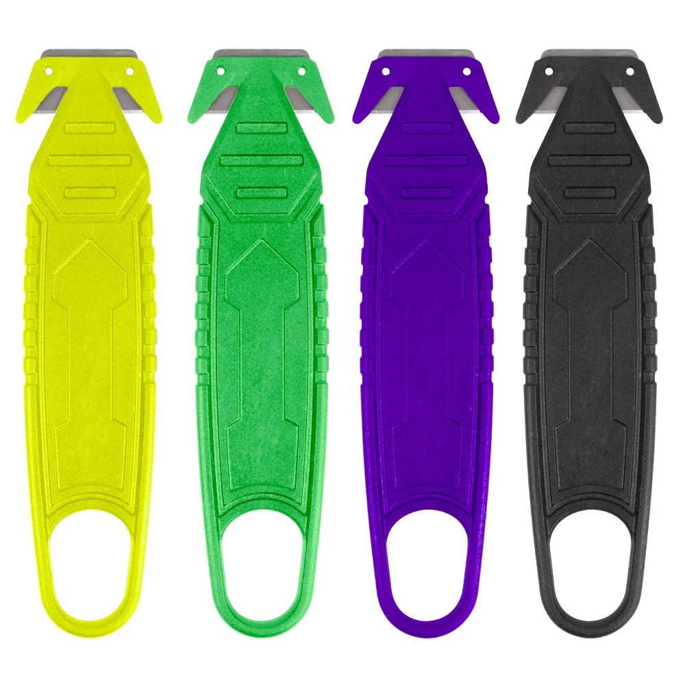 Safely Compact Cutter Plastic Box Carton Opener Cutter with Hidden Blade