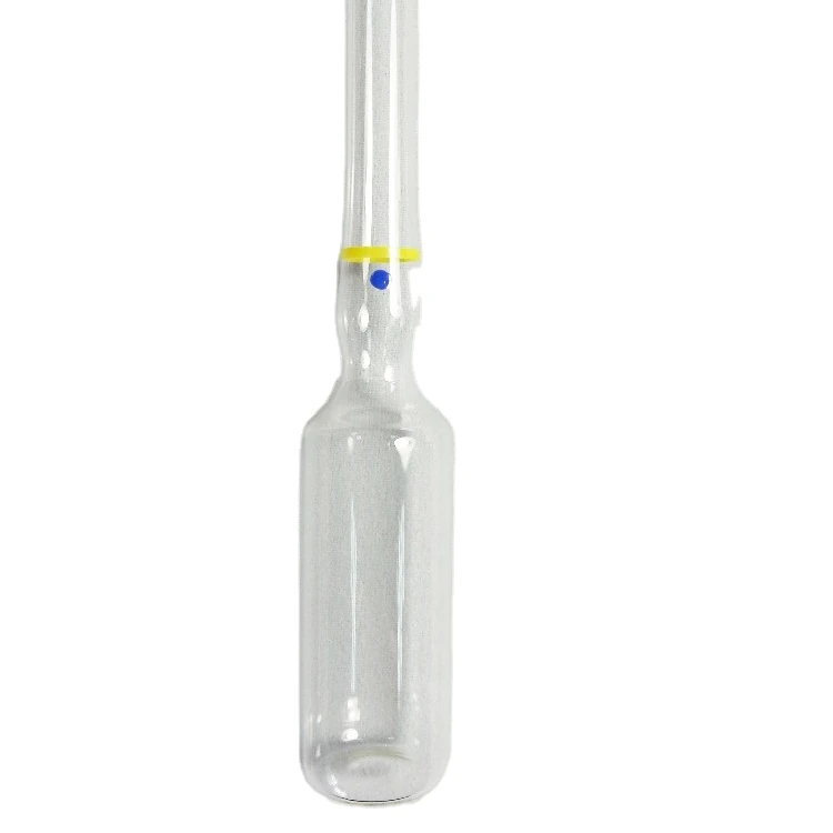 glass ampoules for injection 5ml ampoule blue dot yellow band glass ampule