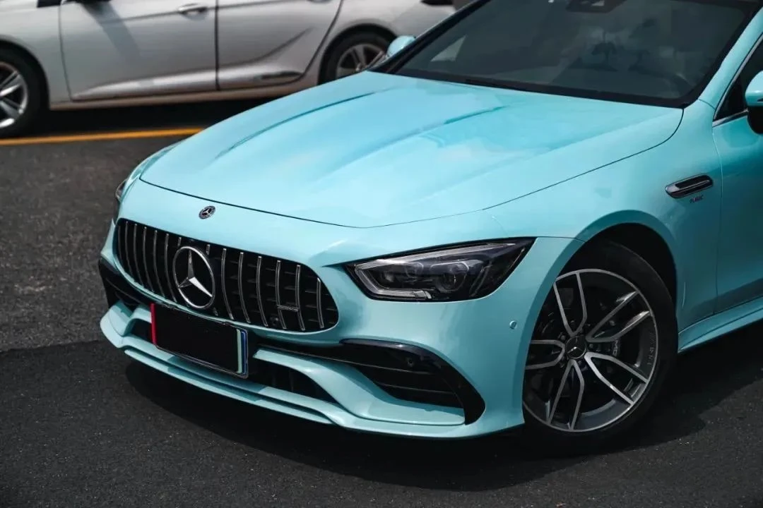TPU anti-yellowing self-healing Ultra gloss Sea Breeze Blue Car Vinyl Wrap PPF Car film
