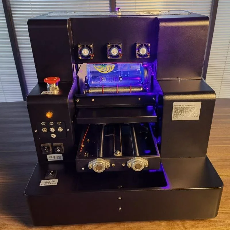 A3 UV Printer Small Flatbed Printer For Bottles Phone Case Printing Machine Supplier