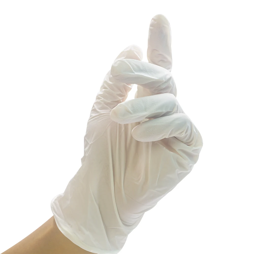 Factory Sales Glove Medic Disposal Plastic Disposable Polythene Gloves Latex Palm Individually Wrapped Medical Gloves