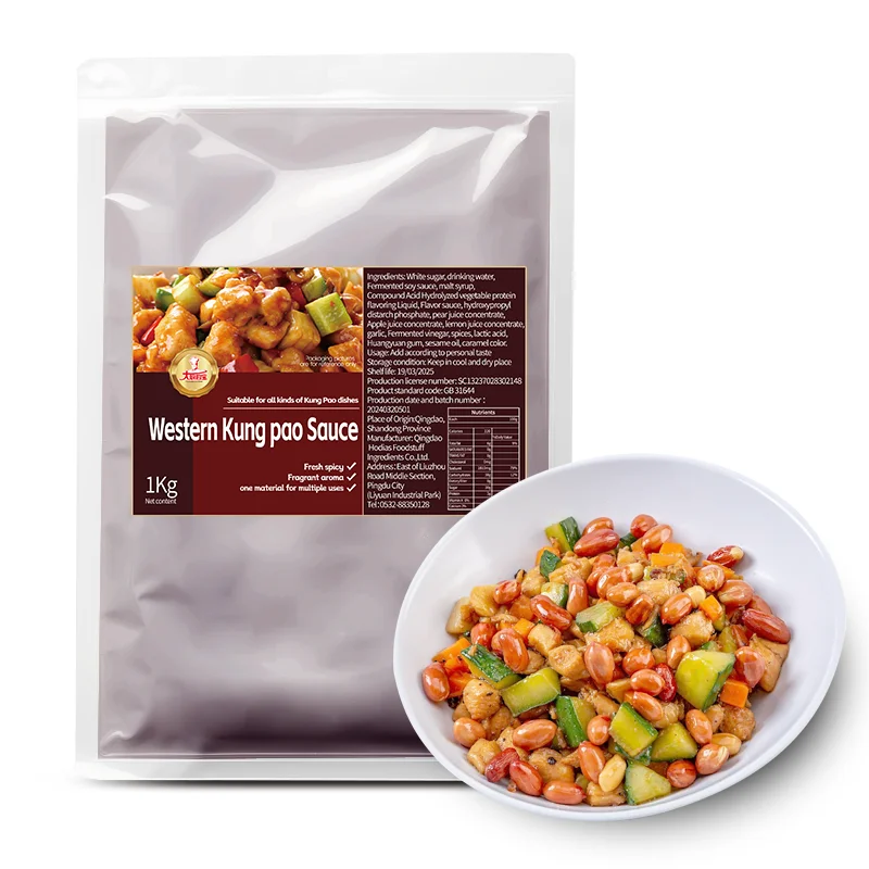 OEM Support Authentic Easy Use Versatile Kung Pao Traditional Chinese Cooking Sauce Users make various Gongbao dishes