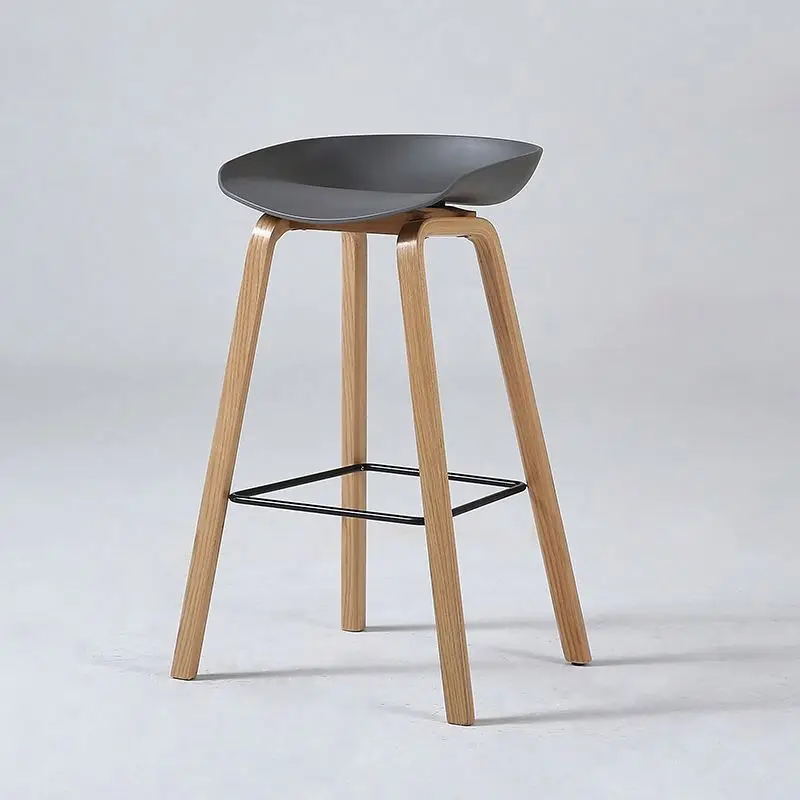 Hot sale plastic seat bar furniture counter cafe restaurant height bar stool high chair