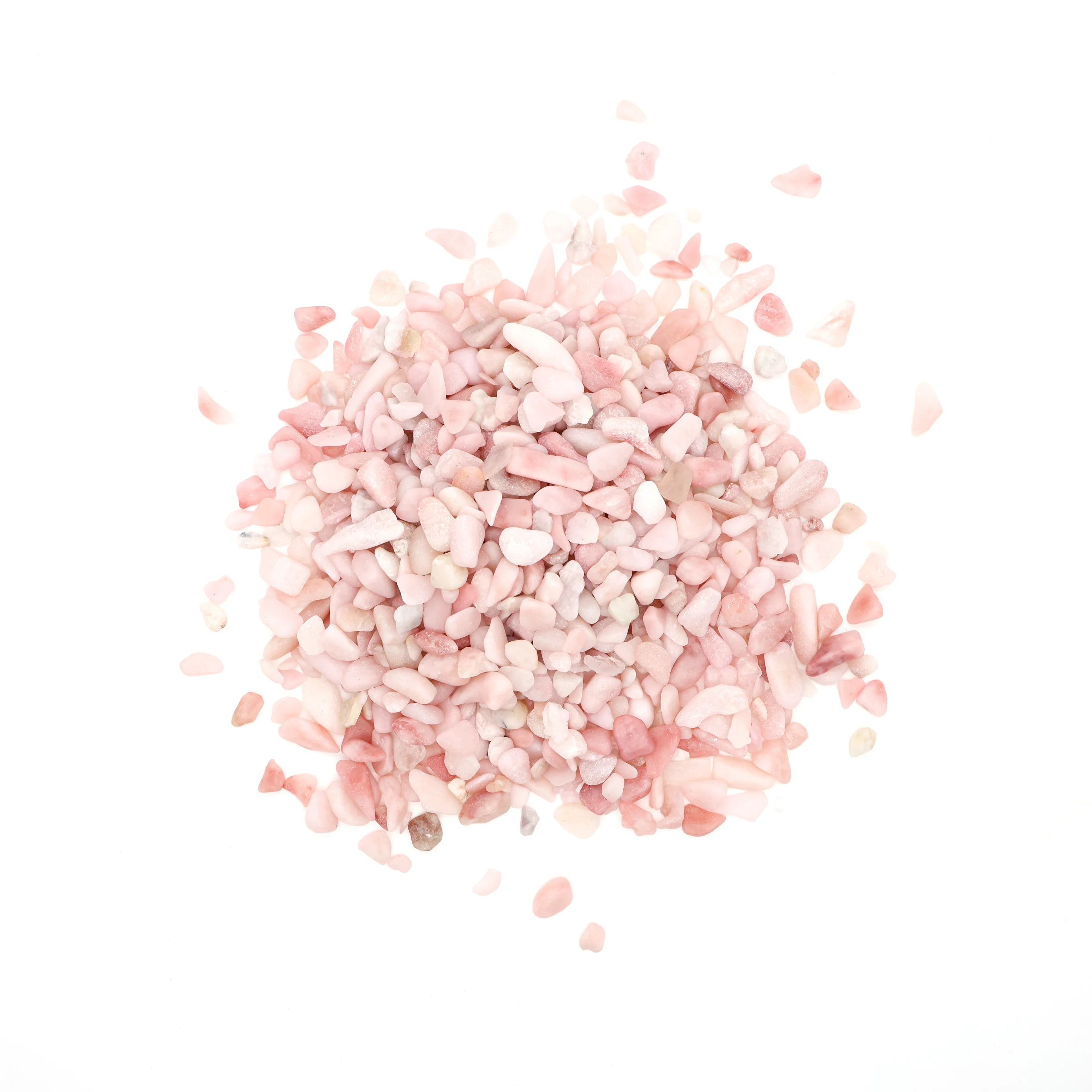 The New Listing Gemstone Stone Gravel Quartz Rock Crystals Bulk Wholesale Tumbled Stones Rose quartz chips With Best Qu