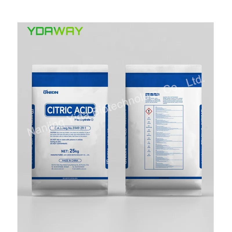 Ensign Citric Acid Best Price CAS 77-92-9 Citric Acid Anhydrous In Stock Citric Acid Food Additives