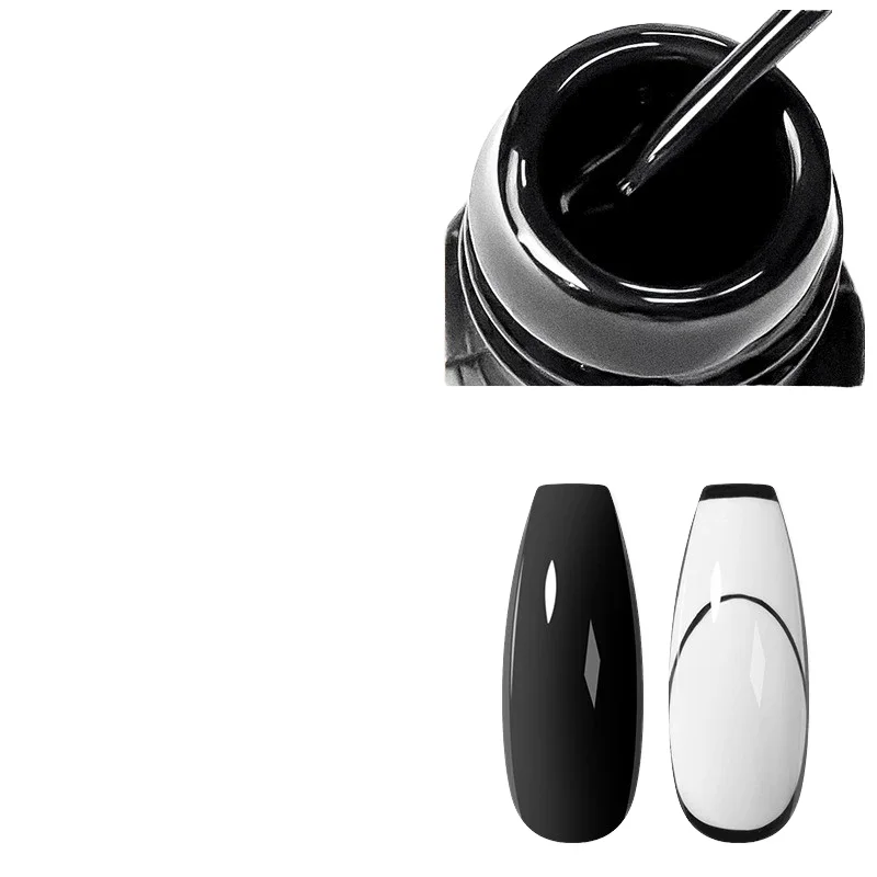 Wholesale price gel nail polish disco gel top paint without wiping