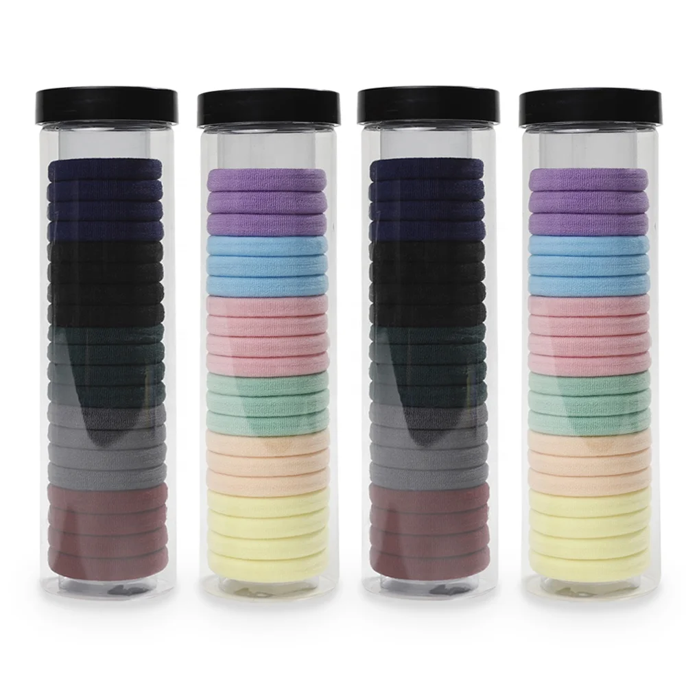 20PCS in a box Wholesale Seamless Hair Ties Elastic Hair Band Accessories Ponytail Holders For Women And Girl