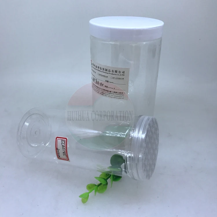 
1000 ml PET plastic jar with screw lid 
