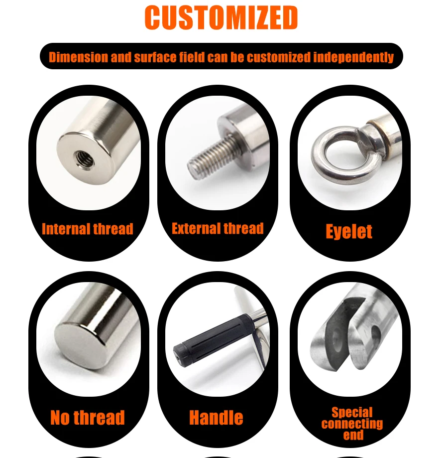 Super Strong Stainless Steel Magnetic Water Filter Neodymium Magnetic Bar