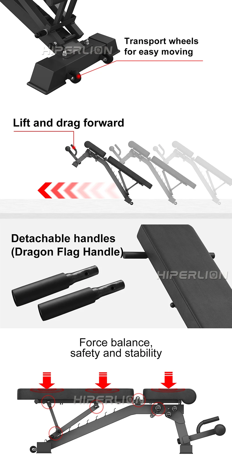 Exercise Trainer Functional Multi-purpose Commercial Fitness Press Workout Equipment Home Weight Adjustable Gym Bench For Sale