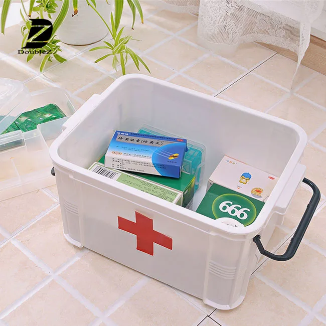 Big Size Plastic First Aid Kit for Home Use