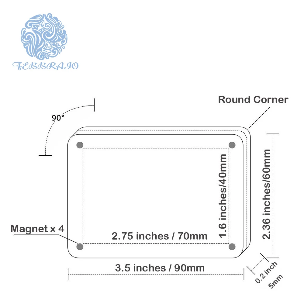 Прозрачная магнитная рамка для фотографий fujifilm instax mini пленка холодильника и
