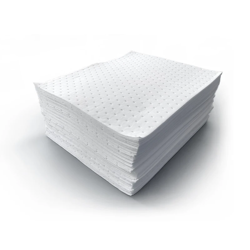 Heavy weight 4mm thickness 2mm oil absorbent pad For Fast Response