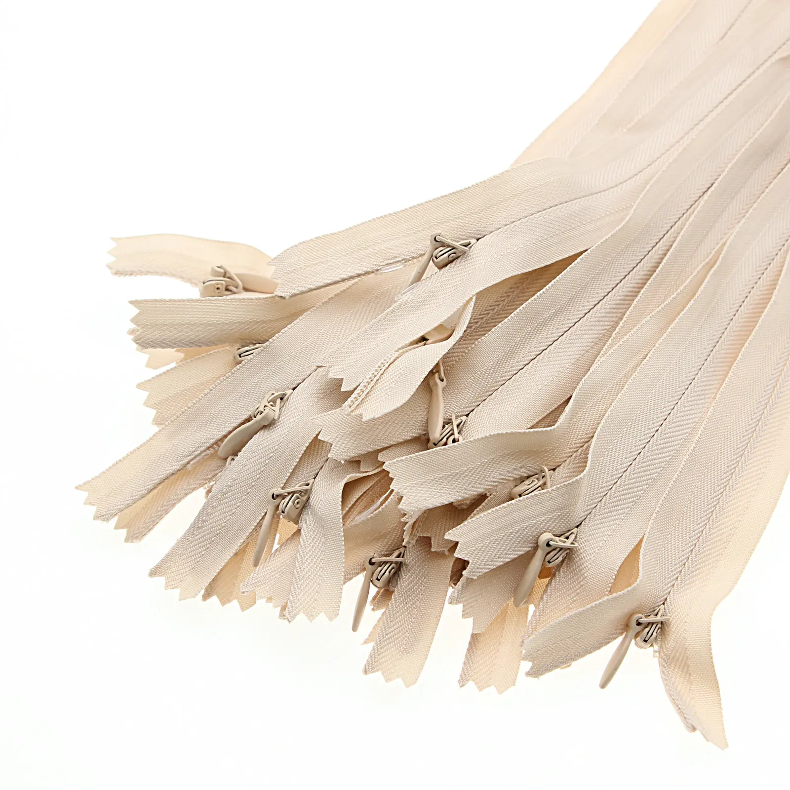 No 3 invisible close end custom zipper invisible zipper roll