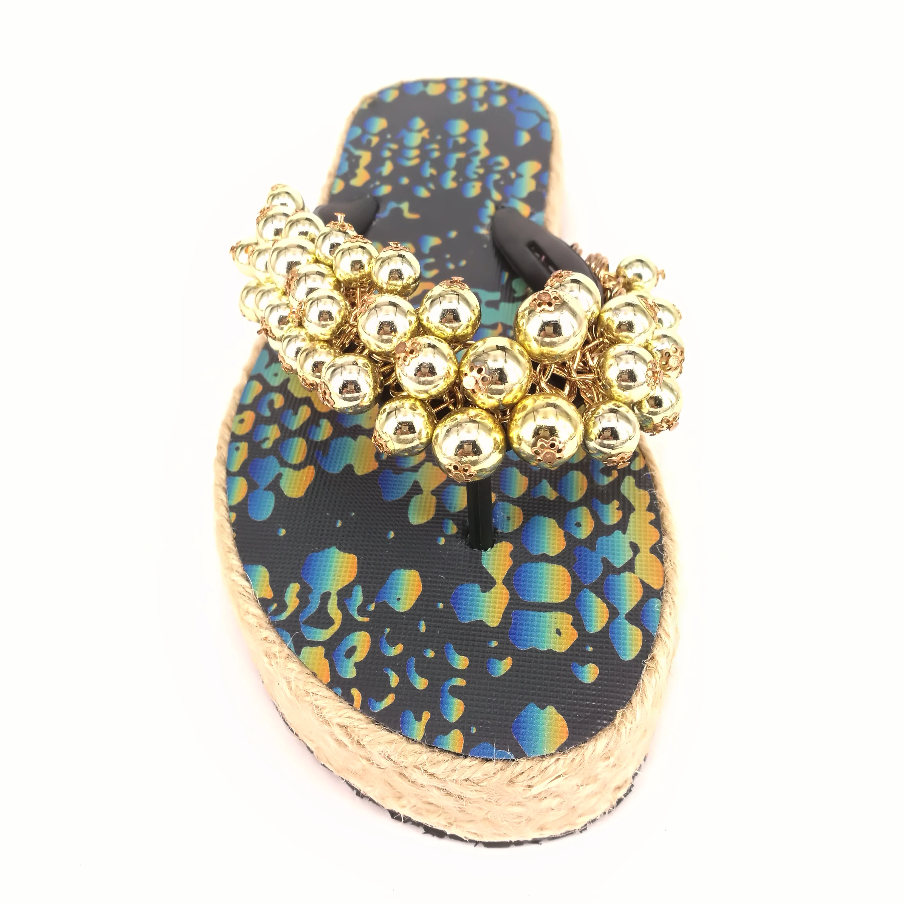 2020 Модные женские сандалии DIY с роскошными бриллиантами